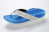 Valinos Flip Flop blau/hellblau marmoriert mit line